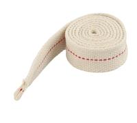 Wodsty Mèche plate en coton pour lampes à kérosène et lanternes 1 cm/1,5 cm/2 cm/2,5 cm de diamètre x 1 mètre de long, couleur blanche pour huile spiritueuse ou essence