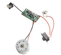 Wodsty Mini moteur solaire 300 CC 3 V-5 V avec interrupteur de contrôle de régulation de vitesse pour jouets scientifiques à faire soi-même