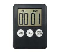 Wodsty Minuteur de cuisine avec alarme forte, compte à rebours 99 min 59 secondes, pour cuisine, sport, devoirs, jeux, noir/blanc/rouge