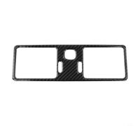 Wodsty Moulure en fibre de carbone pour Volvo XC90 2003-2014 Console centrale Couvercle de sortie d'aération décorative pour partie intérieure Noir