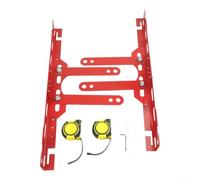 Wodsty Outil de réglage de chute de roue pour roues avant, écrous de 14 mm/16 mm, pour Jeep, camion, SUV, kit en métal robuste avec mètre ruban (orange-rouge)