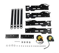 Wodsty Outil de réglage de chute de roue pour roues avant, écrous de 14 mm/16 mm, pour Jeep, camion, SUV, kit en métal robuste avec mètre ruban (noir)