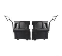 Wodsty Paire de capuchons de protection œillet de remorquage pare-chocs avant pour 2014-2018 7P6807185A 7P6807186A Noir