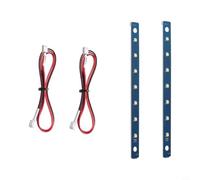 Wodsty Panneau lumineux LED de rechange 24 V pour 5 M/5 M Pro pour imprimante 3D, 2 bandes d'éclairage plus lumineuses, montage facile sans modification, boîtier ABS solide