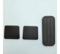Wodsty Pédale de pied en caoutchouc Set 3 pièces pour Golf I pour Jetta pour Scirocco pour cabrio Antidérapant Freins Embrayage Gaz (A)