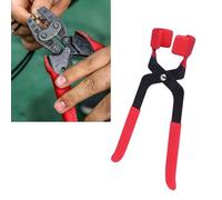 Wodsty Pince professionnelle rouge pour écrous de roue en plastique | Pour pince de cache-écrou de roue rouge pour véhicules utilitaires