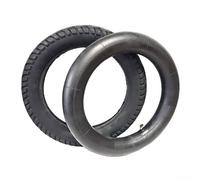 Wodsty Pneu et Chambre à Air 16x3.0 pour Vélo Électrique, Caoutchouc Butyle Valve Coudée, Robuste Antidérapant(16x3.0)