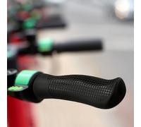 Wodsty Poignées en caoutchouc pour scooter électrique KuKirin G2 Pro/G2 Master/G2 Max/G3 Pro, antidérapantes, en silicone, avec levier de frein, ergonomique, noir