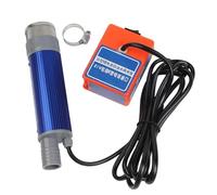 Wodsty Pompe portable à batterie au lithium pour transfert d'huile et d'eau, débit de 40 à 60 l/min, levage de 4 à 6 m, câble de 24 m, pour batteries DAYI, noir et bleu