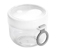 Wodsty Pot à yaourt portable hermétique avec couvercle, 600 ml, récipient étanche pour céréales, yaourts et aliments, passe au micro-ondes et au lave-vaisselle
