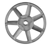 Wodsty Poulie à courroie de compresseur d'air de type A, diamètre 265 mm, largeur de rainure de 13 mm, tête de volant d'inertie en métal pour pompe à piston double cylindre