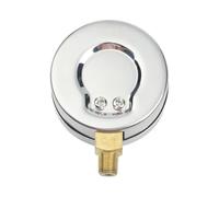 Wodsty Pour acier inoxydable pour jauge sous vide de 0 à -1000 mbar, G1/8 | Antichoc pour compteur de vide 0 à -1000 mbar, G1/8 pour acier inoxydable pour cadran pour pompe V-i125, 63 mm 304 pour