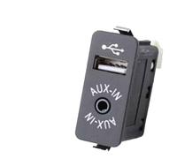 Wodsty Prise USB AUX pour voiture 1/3/5/6/7 Series E60 E81 E87 E90 E91 F01 F07 F10 X1 X3 X4 X6 Z4 & MINI Clubman R55 Cabrio R57, Noir