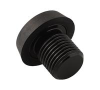 Wodsty Protection de fond de queue de billard en alliage d'aluminium et caoutchouc pour Jaguar, Metz, Hao, Global et Pierre Extensions Noir