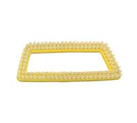 Wodsty Reacement For Stm Mop Brosse Hd pour Karcher Série Sc1-5 et Ctk1020 - Poils Lon détachables, résistant aux températures H, surface clning 15,6 x 6 cm, options noir et transparent