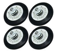 Wodsty Reacement Kit de rouleau de tambour pour sèche-linge compatible avec LG 4581El2002C - Ensemble de 4 tartes, s'adapte à la plupart des marques de sèche-linge, pour une construction robuste en