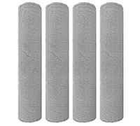 Wodsty Reacement Lot de 4 rouleaux de serpillère pour Drme Aqua10 pour Ultra Tk Comete & Aqua10 Pro Tk Uum Clners - Lot de 4 roulettes en fibre, lavables en machine, accessoire de clning H-Durability