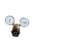 Wodsty Régulateur de soudure Argon en laiton pour contrôle du gaz MIG/TIG | Pour régulateur de pression de débit de gaz de soudure à dioxyde de carbone argon avec double manomètre