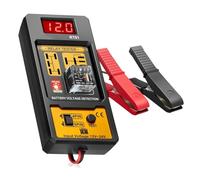 Wodsty Rt01 Outil de test d'analyse de relais pour systèmes de batterie de voiture, détecteur de tension numérique avec alertes d'état LED, compatible avec les relais 4 et 5 broches, 11-25 V