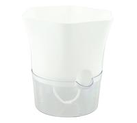 Wodsty S-Watering Ic Pot à fourmis pour jardin Hofor Me - Conteneur de fleurs hydroponique transparent avec design économiseur d'eau, réutilisable et inodore, pour M (15 x 18 C pour M)