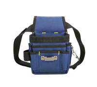 Wodsty Sac à outils d'électricien avec plusieurs poches, tissu Oxford 600D pour sac banane durable pour l'entretien en haute altitude et les travaux de menuiserie, ceinture réglable jusqu'à 125 cm