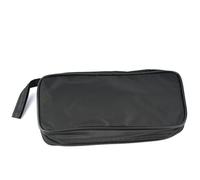 Wodsty Sac de rangement multimètre numérique noir - Pochette en toile antichoc avec rembourrage de protection - S/M/pour taille L (210 x 100 x 40 mm) - Pour la plupart des marques