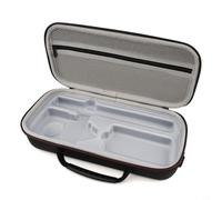 Wodsty Sac de transport résistant aux chocs pour DJI pour caméra osmo 360, boîtier rigide étanche en tissu Oxford, beaucoup d'espace pour les accessoires avec double fermeture éclair et bandoulière
