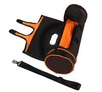 Wodsty Sangle de transport en nylon pour JBL pour boombox 4 haut-parleurs, réglable avec protection latérale, accessoire de voyage noir pour extérieur et camping