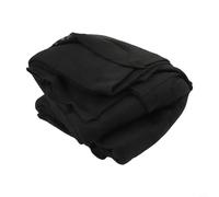 Wodsty Sous-couche de protection en géotextile non tissé pour étangs à poissons, barrières de construction contre les rochers - Noir - 1,5 x 2 m