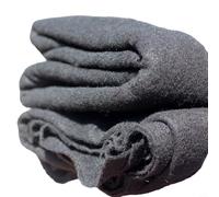 Wodsty Sous-couche de protection en géotextile non tissé pour étangs à poissons, barrières de construction contre les rochers - Noir - 1,5 x 2 m - 2 x 3 m