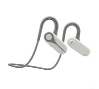 Wodsty Sport Knochenleitung Earbuds Sicherer Sitz zum Laufen (White) | Puce 5.3, connexion stable, portée de 10 mètres, appels clairs, streaming de musique