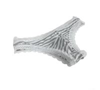 Wodsty String G pour homme, 50 % élasthanne, doux et extensible | Ourlet en dentelle, design rayé, plus profond pour la taille, respirant, confort quotidien