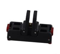 Wodsty Support magnétique à changement rapide pour DJI Action 5 Pro/4/3, interface 1/4" avec pince pliable, extensible pour casque et sac à dos