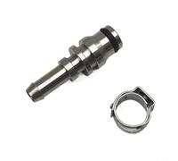 Wodsty Tige de tuyau mâle, pour Karcher, pour nettoyeur de moquette PUZZI 100, 200, 300, 400 8/1, partie en acier inoxydable 4.443-019.0 (1 paquet)