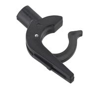 Wodsty Tonearm Rest Clip pour tourne-disque Technics SL-1200 MK2/MK3/MK5, support de bras de rechange en plastique, noir, 3 x 0,6 cm