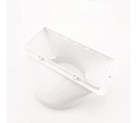 Wodsty Tuyau d'échappement mobile pour climatiseur avec interface de conduit de 150 mm et 130 mm, pour tête plate ou ronde