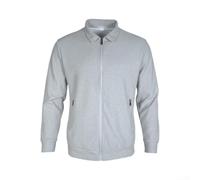 Wodsty Veste en polyester pour homme doublée chaude avec veste en polyester | Fermeture éclair à l'avant, deux poches latérales, manches longues, couleur unie, coupe-vent