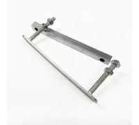 Wodsty Vis de type T pour machine de gravure sur bois et scie de table, pour fentes biseautées de 3/4 x 3/8 pouces et rails en T de 30 mm/45 mm, métal, argent