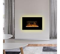 Wodtke feel the flame iVision Foyer électrique avec lit de braises en cristaux de verre, 025 310,