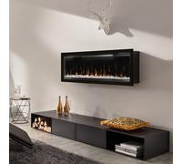 Wodtke feel the flame X Foyer électrique avec lit de braises en cristaux de verre, 025 210,