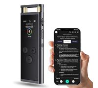 woeaozy 64GB Enregistreur Vocal Numérique IA - Transcription et Résumé IA Prise en Charge de 102 Langues, Contrôle par App, Dictaphone Enregistreur Vocal pour Conférence/Interviews/Classes