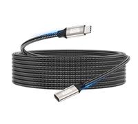 woednx Câble d'extension USB C 2M,240W/20Gbps/5K@60Hz Rallonge USB C 3.2,4K@144Hz Câble d'extension vidéo Type C mâle vers femelle Compatible avec iPhone 16/15/MacBook Pro/iPad Pro/XPS 15/Galaxy S24