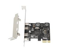Woedpez 2 Ports USB Type C PCIe Add On Carte Adaptateur - USB C USB3.1 PCIEx1 Extension Carte 10Gbps