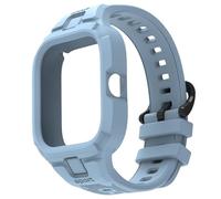 Woedpez Bracelet de montre en silicone pour montre intelligente Bracelet de sport réglable Bracelet de montre en silicone confortable Convient pour la montre 4