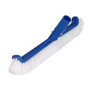 Woedpez Brosse de piscine de 43,2 cm pour nettoyer les murs incurvés avec poils en nylon