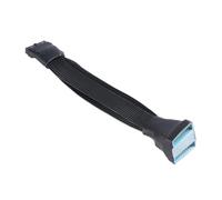 Woedpez Câble d'extension USB 3.0 pour carte mère femelle vers mâle 19/20 broches Connexion rapide pour un meilleur accès au panneau avant