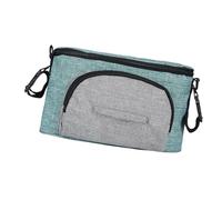 Woedpez Caddys essentiels de voyage pour bébé avec sangle pour poussettes, accessoires, organiseurs universels avec porte-gobelet, organisateur pour bébé, Vert, One Size
