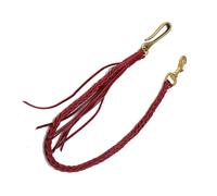 Woedpez Chaîne de pantalon en cuir robuste - Décoration légère pour pantalon - Ajoute une touche de charme - Bijou de corps à franges tendance