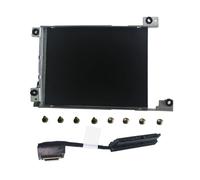 Woedpez Connecteur de câble de disque dur + 2 supports de 5" + vis pour E5580 M5590 M3520
