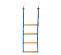 Woedpez Échelle de corde pour bateau, pliable, amovible, 4 échelons, marine, extension de câble, pour le bain, le bateau, le tricot, etc